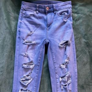 Cute ripped jeans by AE